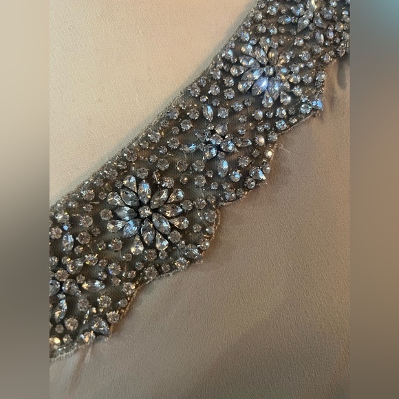 Ricki Freeman for Teri John Grey & Silver Dress - Picture 4 of 17